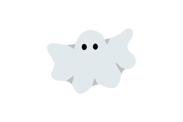 Simple clip art of ghost