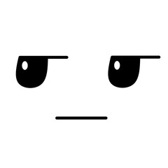 Hand drawn cartoon face face and mouth cartoon