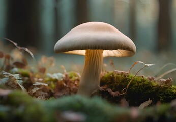 Fototapeta premium Pastel mushrooms