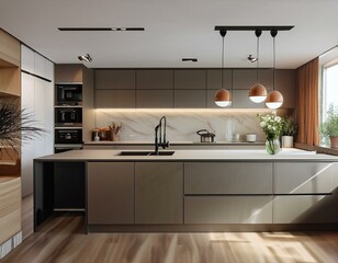 Luxurious Bedroom Decor Embracing Elegant Gold Accents and Plush Textures for Comfort