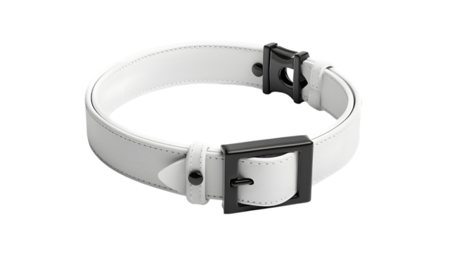 Blank white dress shirt, lanyard, mug and pen mockup, isolated on a transparent background