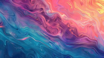 Vibrant Underwater World. Watercolorful concept