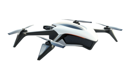 Highdefinition aerial photography and videography with white drone equipped with advanced camera technology for stunning visual content