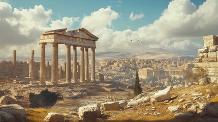 Ancient Ruins of Palmyra, Syria