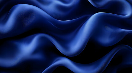 Fototapeta premium Blue Abstract Fabric Background