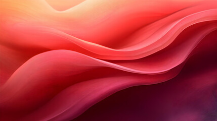 Obraz premium Abstract Red Wave Background Illustration