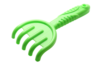 Colorful sandbox toy  isolated on white