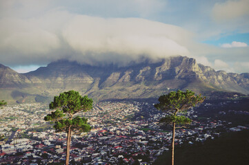 Table Mountain in Cape Town, South Africa