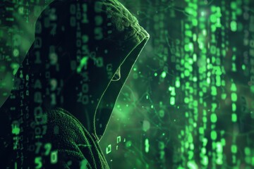 A young person wearing virtual reality goggles interacts with dynamic digital interfaces in a futuristic city at night, showcasing advanced technology and immersive experiences