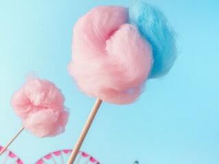 Celebrate National Cotton Candy Day with Vibrant Carnival Treats – Perfect for Halloween and Easter Festivities
