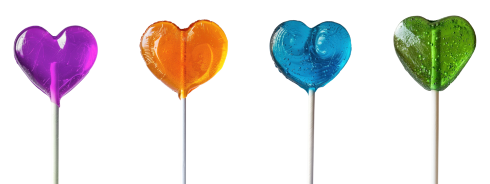 PNG Candy sweets set on transparent background