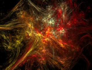 Imaginatory fractal abstract background Image