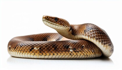 Obraz premium snake isolated on white background