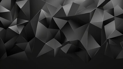 Obraz premium Vector Graphic of Geometric Shapes on Black Background