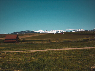 Obraz premium landscape in the mountains