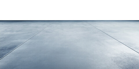 empty grey concrete ground floor at night background for product display, empty show stage, cutout png