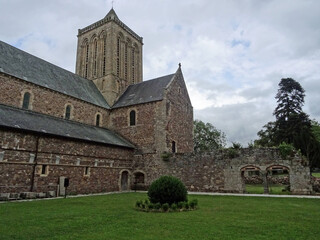 Normandie, abbaye Sainte-Trinité de la Lucerne