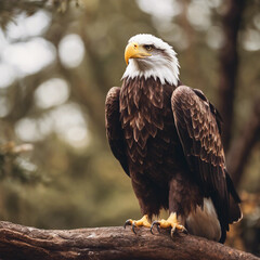 Obraz premium Eagle Bird Closeup
