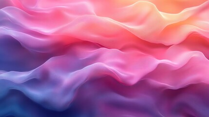 Fototapeta premium Abstract Pastel Waves Background
