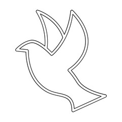 Obraz premium Freedom icon in line style