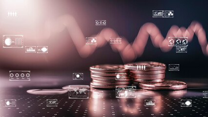 A high-tech global finance scene