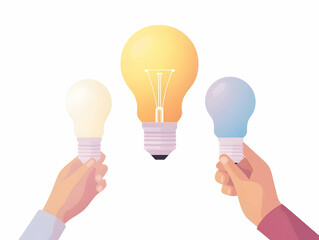 Family Adjusting Smart Lighting System with Color Change in Futuristic Room