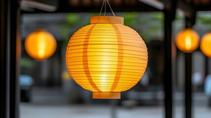 Obraz premium Decorative Lantern Lighting for Outdoor Settings