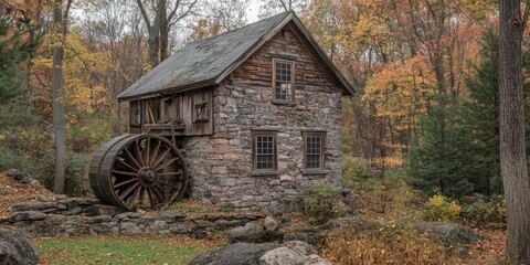 Stone mill. Historically, a stone mill has been utilized for grinding corn for many years, yet today, the stone mill remains largely unused in modern practices.
