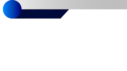 Obraz premium 動画テロップ素材：ネイビー-5