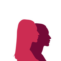 International Women's Day Silhouette