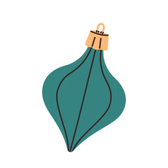 Christmas tree toy. Xmas decor. Winter decoration.