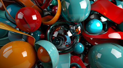 Dynamic Abstract Spheres and Curves