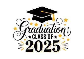 Celebratory Graduation Design for Class of 2025 Success
