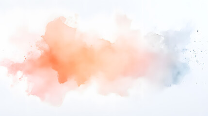 Watercolor abstract background. Hand drawn watercolor splash