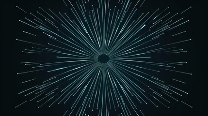 Fototapeta premium Abstract Light Burst