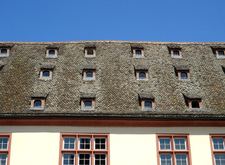 Vue sur toiture &agrave; Strasbourg