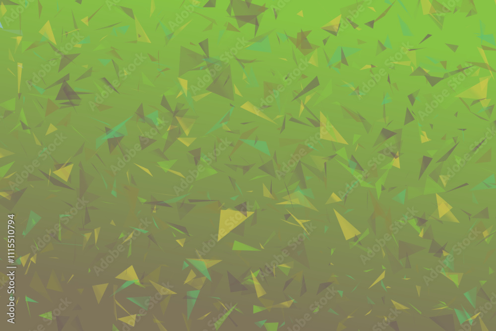 Aufkleber random gradient geometrical triangle particle web page background - geometric abstract vector graphi