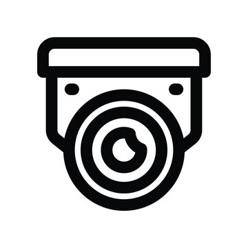 recommend clip art: cctv icon. vector line icon for your website, mobile, presentation, and logo design.