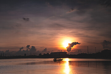 Sunset at the beach