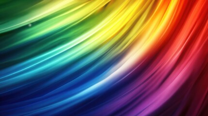 Fototapeta premium Abstract colorful swirling rainbow background.