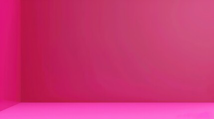 Fototapeta premium Pink Room Minimalist Background