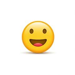 A happy emoji.