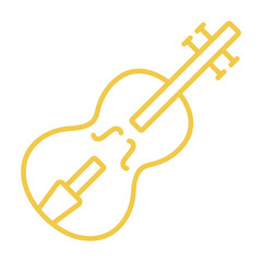 Naklejka premium Violin Icon