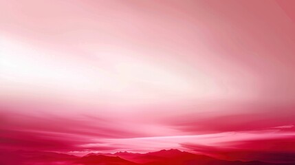 Obraz premium Pink Sunset Over Mountains
