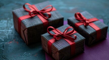 Obraz premium gift boxes