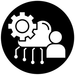 Obraz premium Cloud Icon