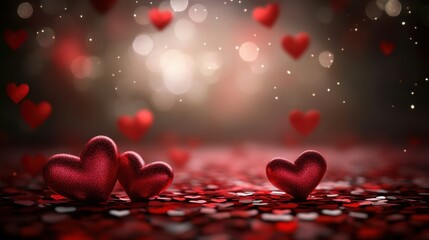 Obraz premium The Romantic Heart Decoration