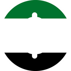 United Arab Emirates Flag on US Dollars