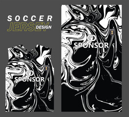 SOCCER JERSEY ABSTRACT DESIGN