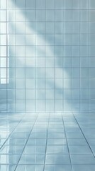 Obraz premium Light-Filled Modern Room with Tiles